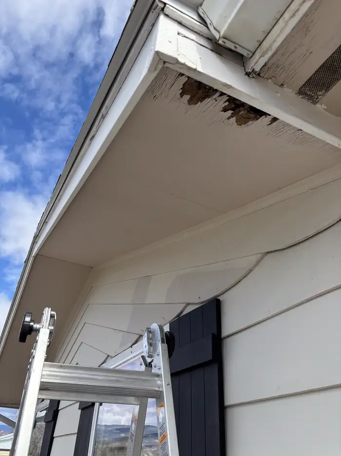 Soffit and fascia repair